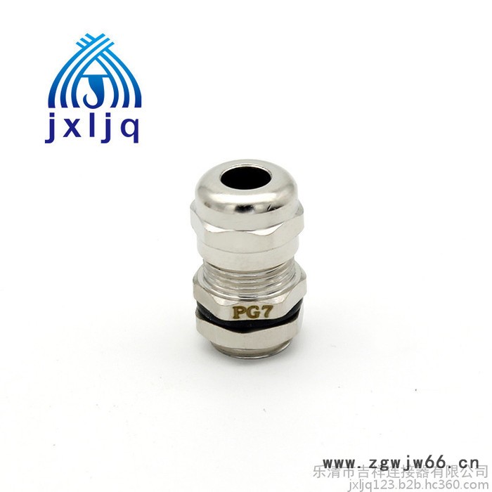 吉祥批发金属电缆防水接头 直通型金属电缆防水接头 加长型金属电缆防水接头 黄铜镀镍电缆锁紧格兰头图8