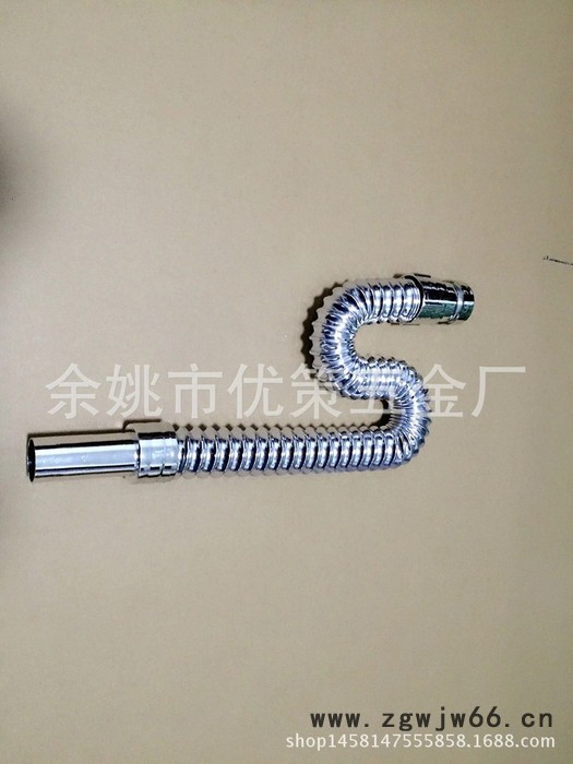 优策YC-04 面盆下水管 电镀直通下水管 面盆排水管图5