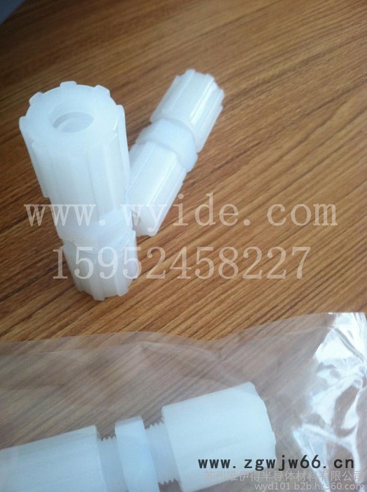 PFA接头/英特格/扩口/1/2直通接头/工程塑料/半导体工业设备配件/图7