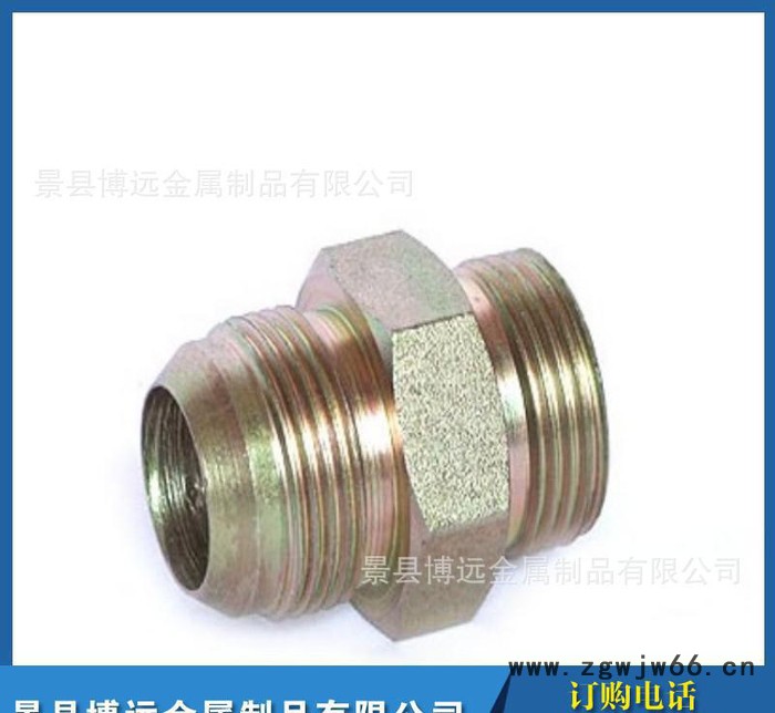 卡套式直通管接头 不锈钢中间接头 液压过渡接头图3