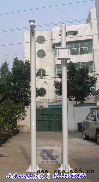 监控立杆3米3.5米4米4.5米5米6米监控立杆直通杆图2