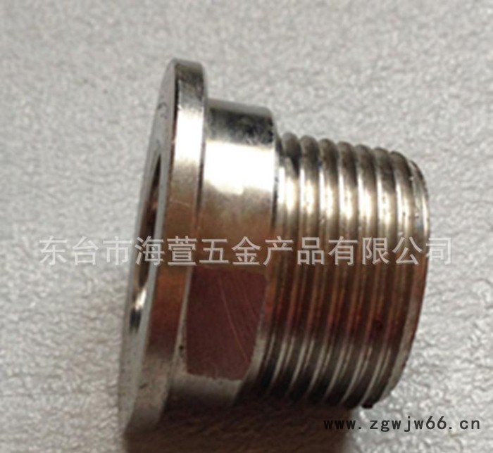 不锈钢对丝接头 外丝直通六角接头 不锈钢机械配件图2