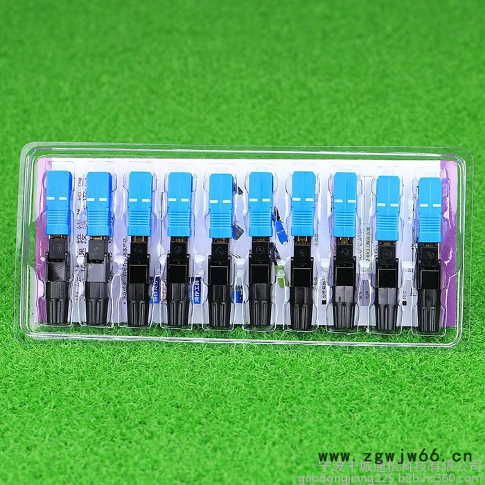 FTTH直通式 SC快速连接器 光纤冷接子 皮线光纤快速连接器图4