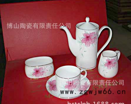 山东淄博陶瓷茶具 茶具骨质瓷茶具9头直通壶茶具淄博陶瓷图2