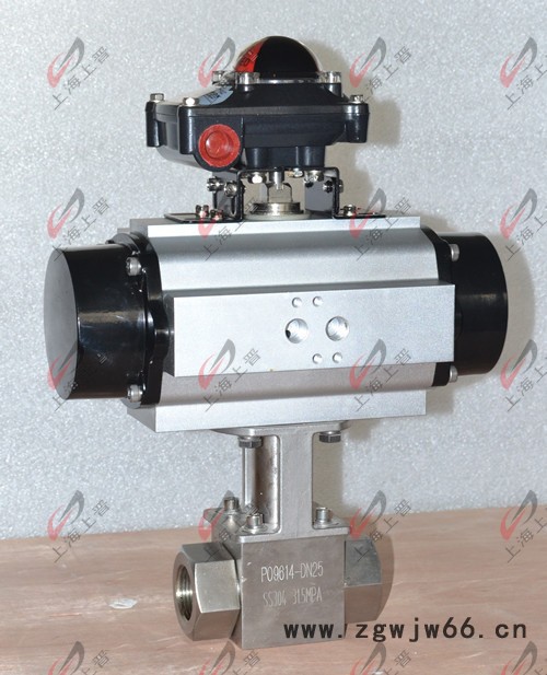 直通式不锈钢气动高压球阀图3