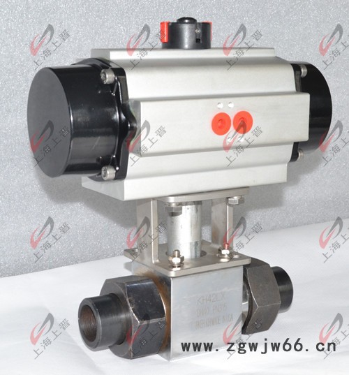 直通式不锈钢气动高压球阀图2
