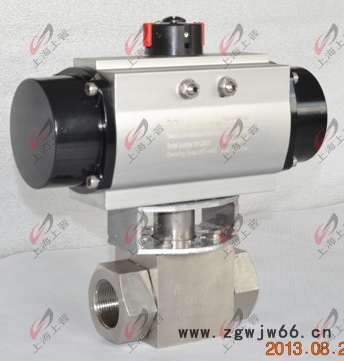 直通式不锈钢气动高压球阀图5