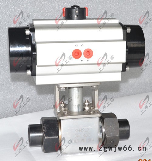 直通式不锈钢气动高压球阀图4