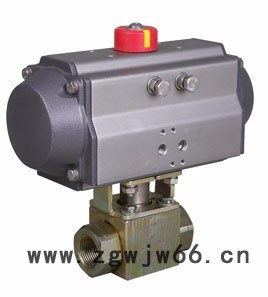 直通式不锈钢气动高压球阀图8