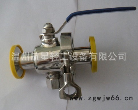 卫生级快装式直通球阀/卫生级焊接式球阀 不锈钢卡箍式球阀图2