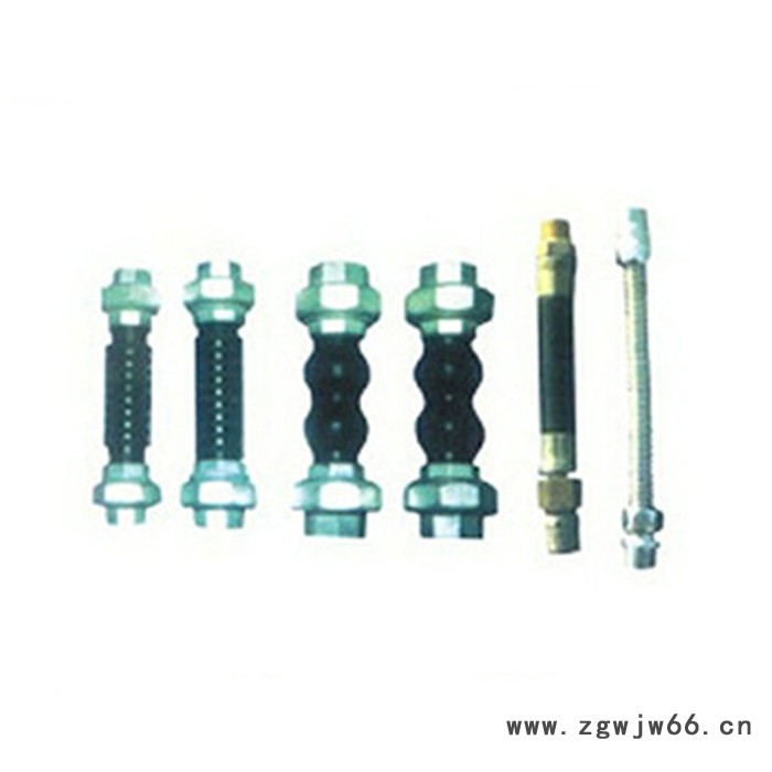 橡胶接头 FPT型风机盘管橡胶接头 dn80防水橡胶旋转直通接头图2