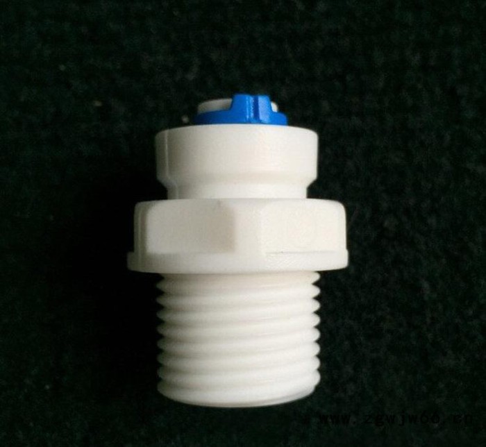 K1046快速接头 3分外牙丝转2分快接直通 3转2快接头净图2