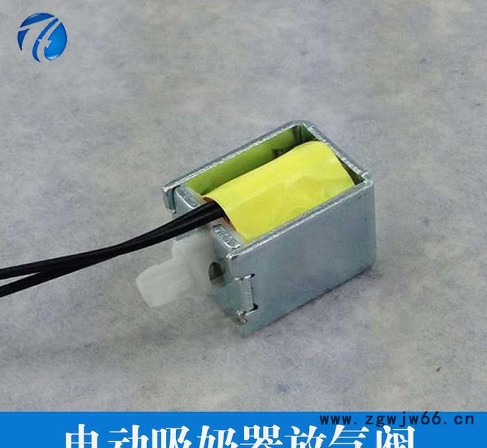 深圳定制微型电动吸奶器放气阀   单向直通式电磁线圈排气阀图2