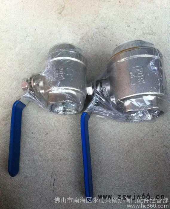 304 二片式丝扣球阀 直通一片式  二片式  三片式304球阀