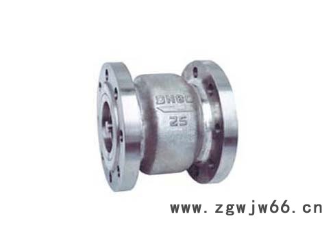 消声止回阀 **不锈钢直通式单向止回阀图2