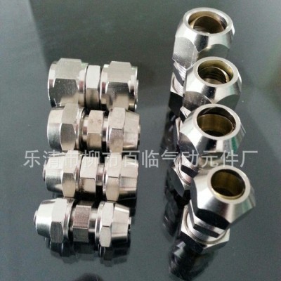 卡套接头,油管接头,卡套铜管接头,铜管接头,直通管接头,批发卡套