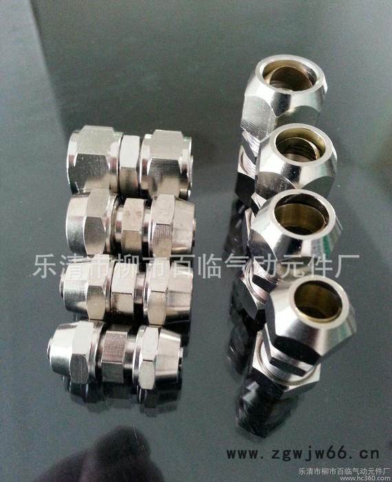 卡套接头,油管接头,卡套铜管接头,铜管接头,直通管接头,批发卡套图3