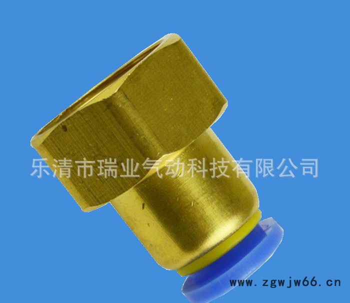 ,【现货】气动快速接头 内螺纹直通**铜PCF8-01/02/03/04图2