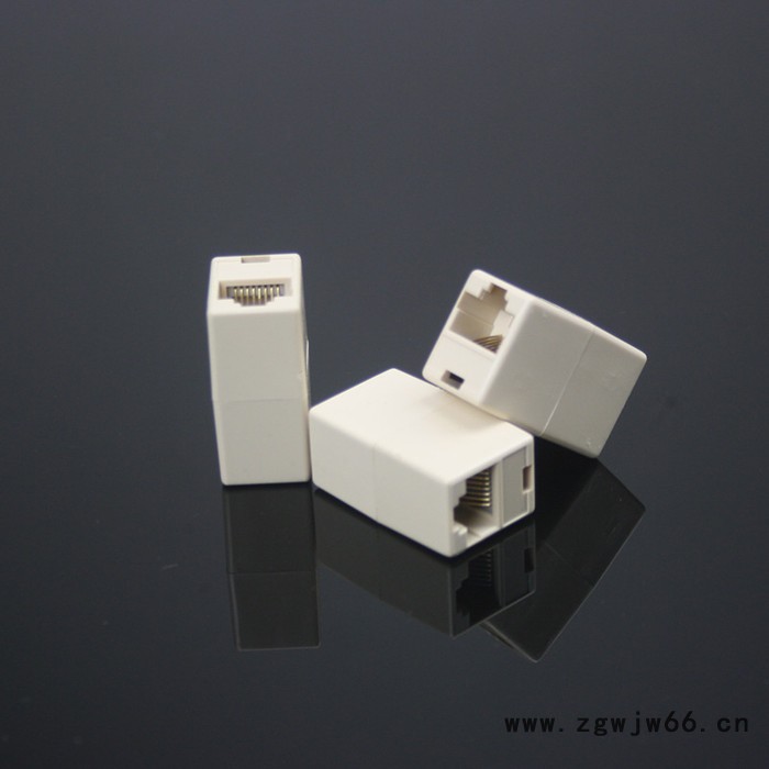 直销升普网络直通头延长网线直通头 RJ45网线连接器100个/包图2