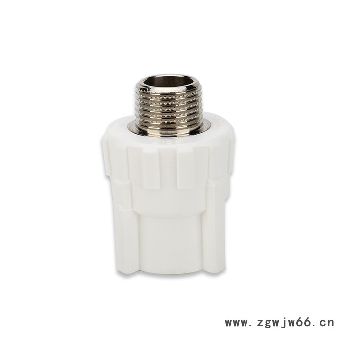 seefine世丰  ppr管材管件  ppr管 外丝直接  外丝直通 PPR白色管件图2