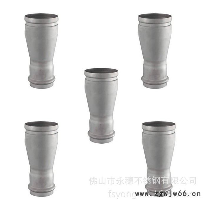 304不锈钢大小头异径管，卫生级焊接大小头沟槽异径管，变径直通图2