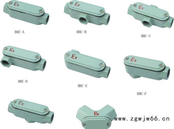防爆穿线盒三通 四通 角通直通 弯头接线盒DN25 DN图2