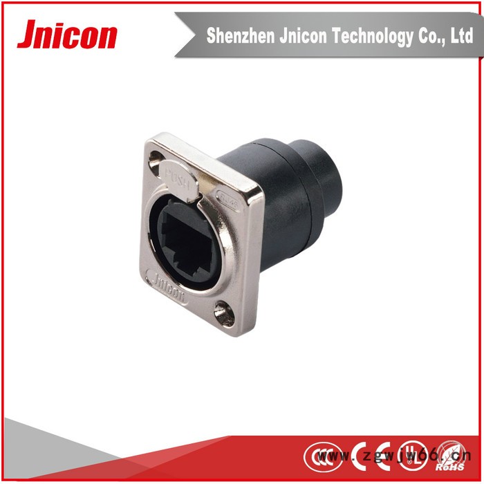 租赁显示屏专用RJ45直通信号航插 深圳市捷联通科技厂家直供图2