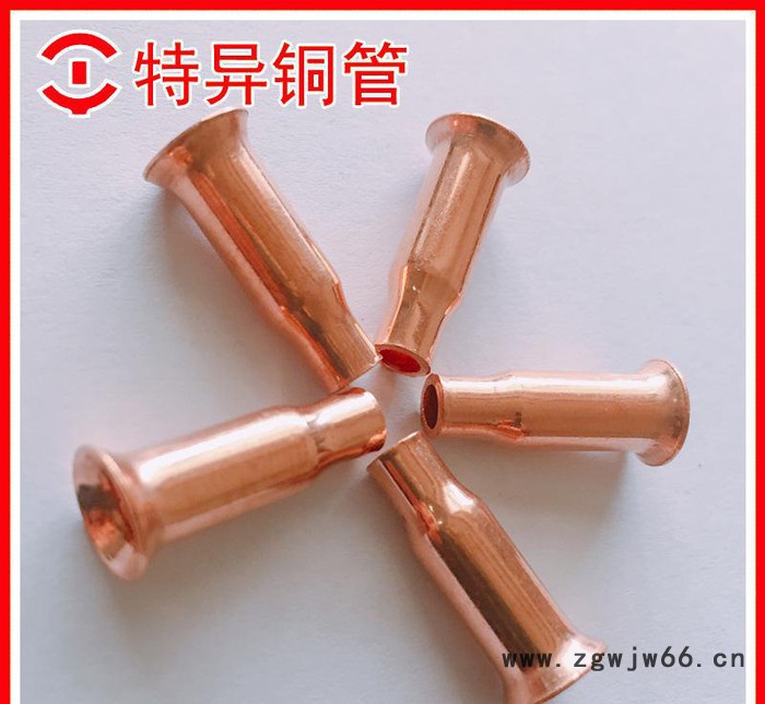 tp2紫铜直通接线端子 电缆铜对接管 制冷配件接头 今日价格图2