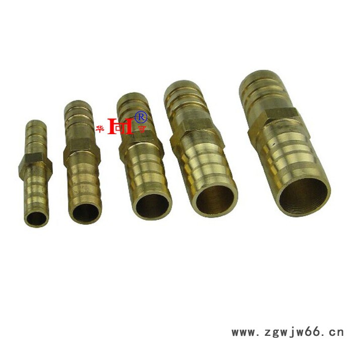直通宝塔接头 一字宝塔 铜接头 水管接头 水暖管件 一字直通图3