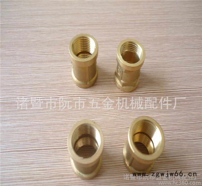 铜管古 内丝对接直通 水暖配件 铜接头