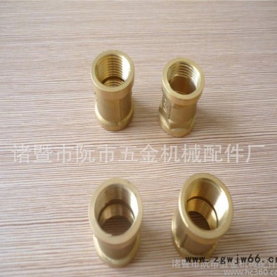 铜管古 内丝对接直通 水暖配件 铜接头