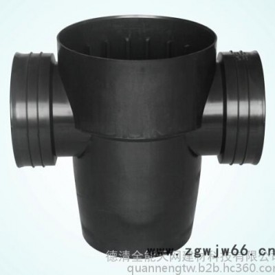 **塑料检查井（流槽直通井座）