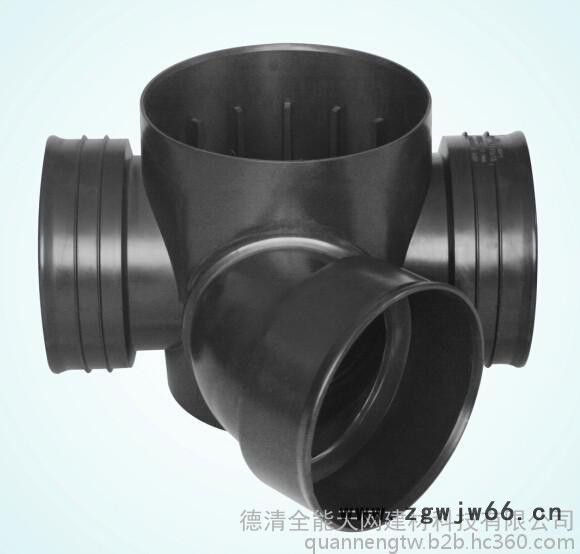 **塑料检查井（流槽直通井座）图3