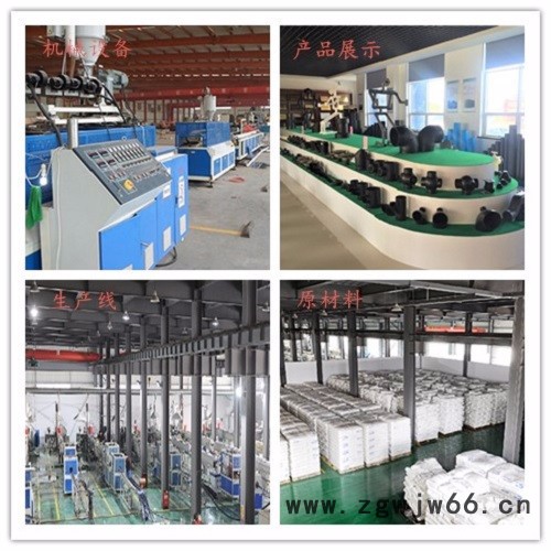 PE管件 全新料 DN20-DN1600 弯头 三通 直通 四通 大口径 PE100图3