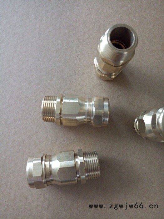 浙创防爆防爆管接头G1/2防爆管件厂家 4分防爆直通接头 穿板接头DN15图2