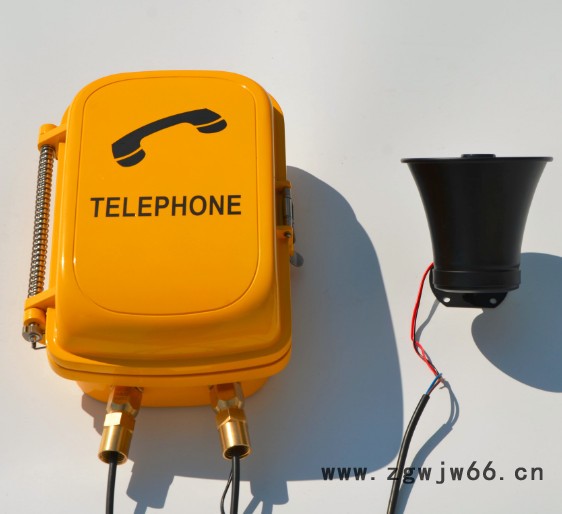 腾高大坝水库防水防潮调度直通电话机 管廊隧道SOS紧急求助壁挂电话机 固定电话图2