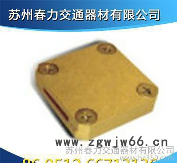 设计加工 正方形扁带夹 直通型扁带接地模块