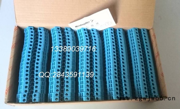 原装**魏德米勒直通型蓝色端子SAKDU 2.5N BL  1525940000图2