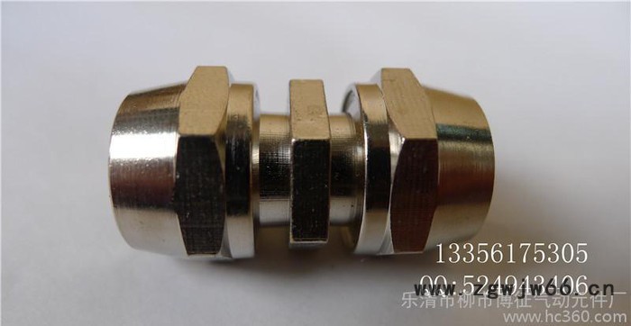 双头快拧8 直通快拧 铜快拧接头 插8MM气管的快拧接头 8图3