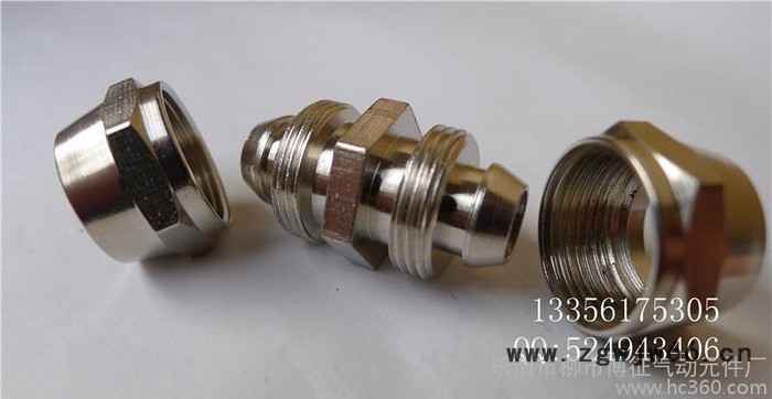 双头快拧8 直通快拧 铜快拧接头 插8MM气管的快拧接头 8图2