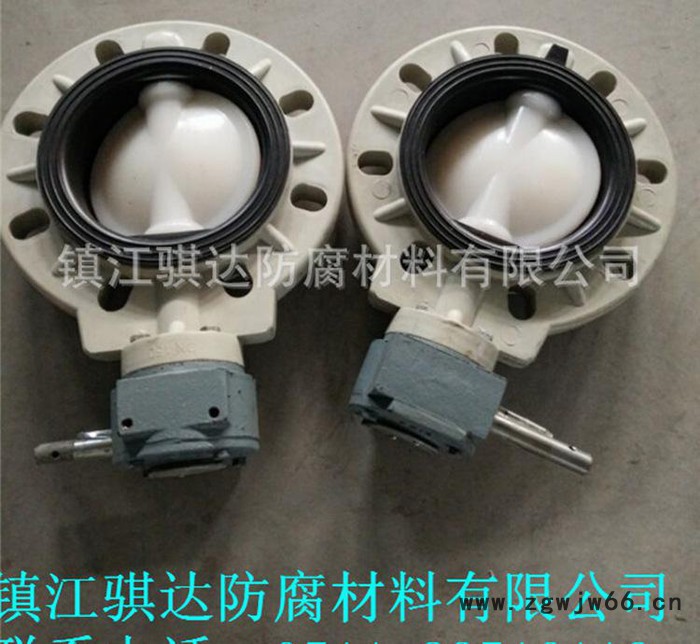 荐 直销 高品质 法兰蝶阀 国标直通式单向防PPH 法兰 蝶阀 **价廉 法兰蝶阀图2