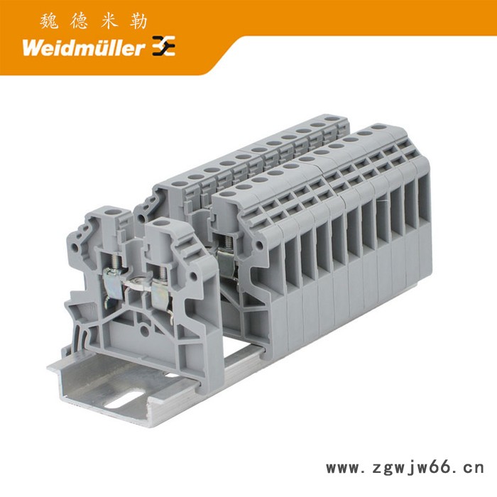 魏德米勒接线器端子排SAKDU2.5N平方mm直通型导轨端子台螺钉联接图5