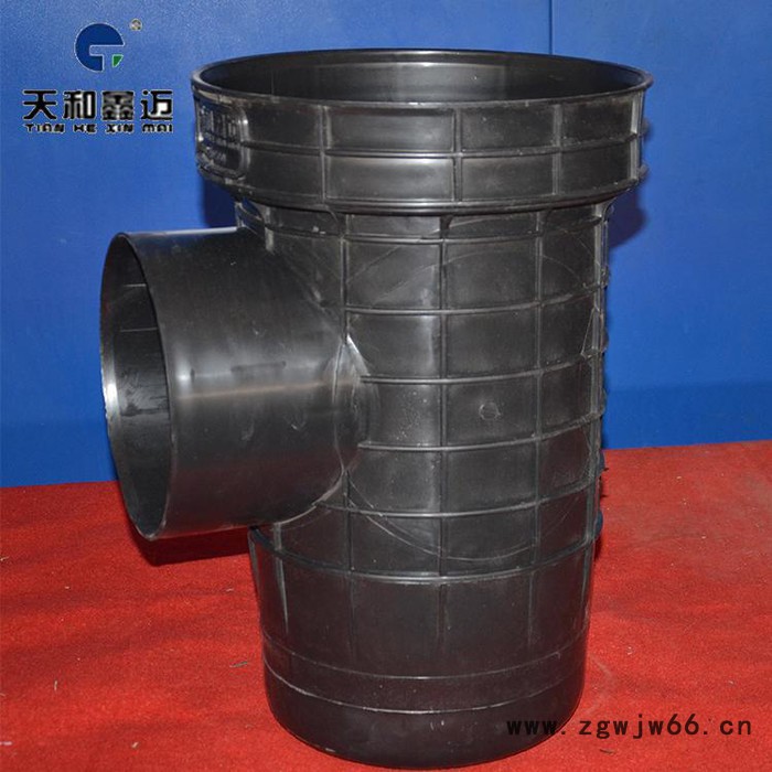 塑料检查井生产厂家天和鑫迈直销成品高强度环保雨水沉泥井 污水流槽井 起始井 三通井 弯头井 直通井 四通井 规格齐全图5