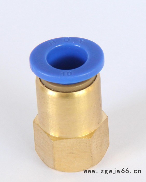 气动元件空压机气管快速接头内螺纹直通PCF4-0102气动接图2