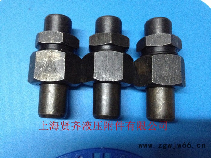 液压铁接头 黑碳钢接头 油管接头 船用接头 焊接直通管接头 18mm