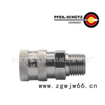 气动接头德国品牌TZTK-SM省力直通接头不锈钢