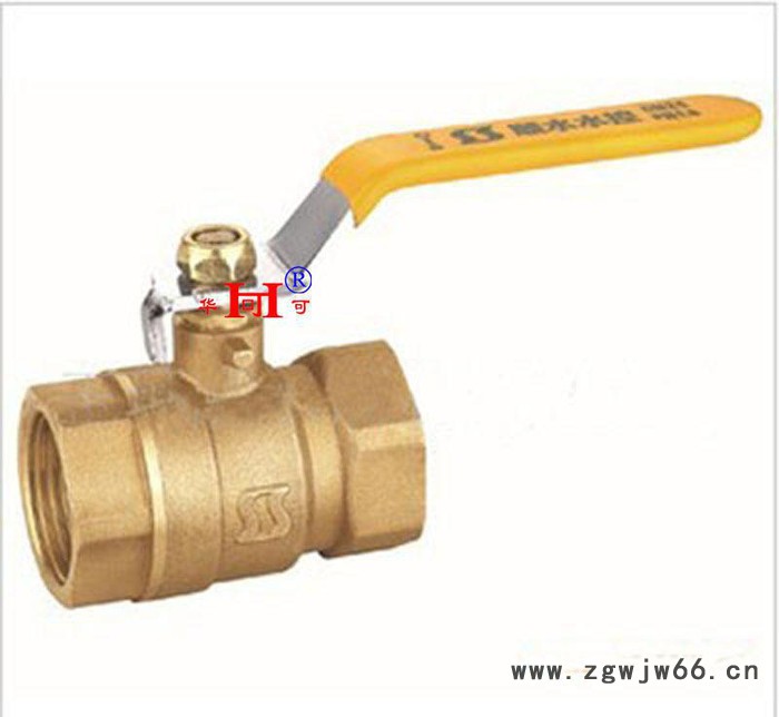 黄铜直通式内丝螺纹球阀4分6分阀门图2