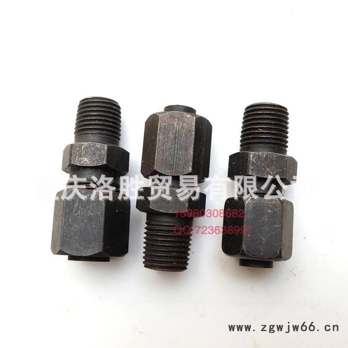 液压接头扩口式直通接头8-01-02-03-04油管接头图2