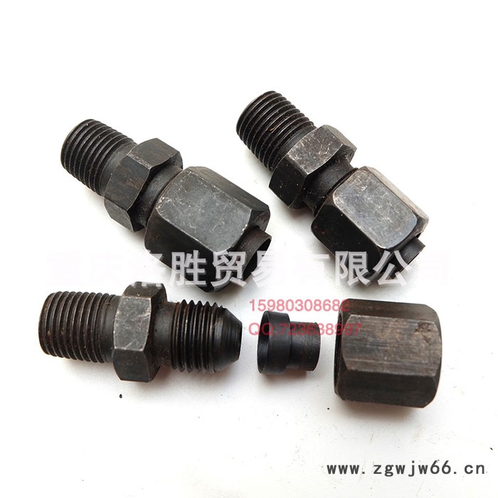 液压接头扩口式直通接头8-01-02-03-04油管接头图3