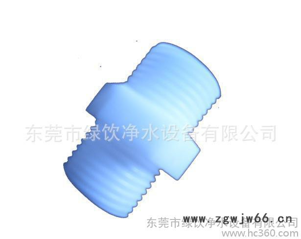4分双头螺纹接头 四分直通 净水器 净水机过滤器 纯水机配件图3